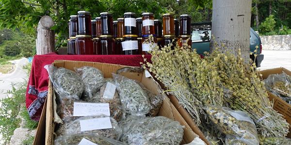 134 NP Llogara, místní produkty