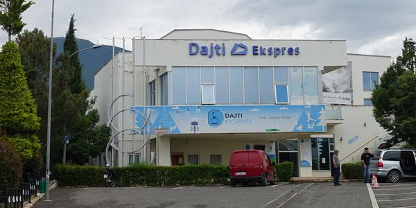 221 Tirana, Dajti, dolní stanice lanovky