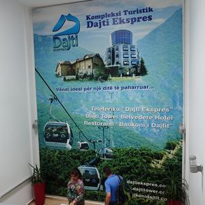 230 Tirana, Dajti, v horní stanici