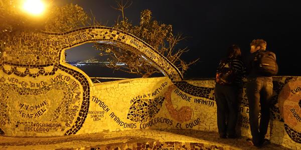 016- Lima, Malecón, Park zamilovaných 2