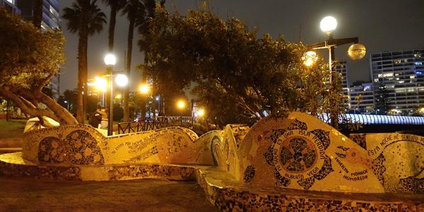 016- Lima, Malecón, Park zamilovaných 3