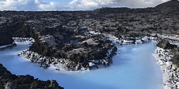 094-Reykjanes, Modrá laguna a její léčivé soli