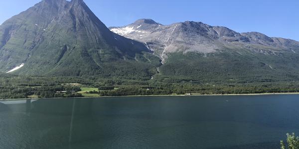 008-Na cestě z Alty do Tromso, Ramfjordbotn