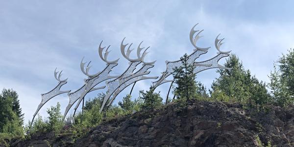 010-Rovaniemi, na příletu
