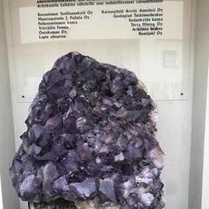 012-Rovaniemi, Arktikum, ametyst z Luosto