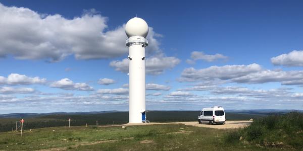 026-Saariselka, vojenský radar jako nová dominanta Kaunispa