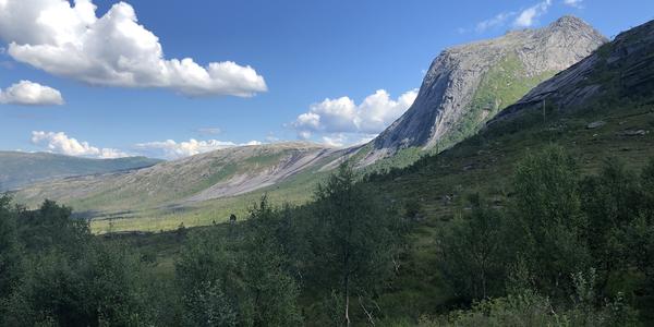 121-Ballangen, cesta ke Stetind