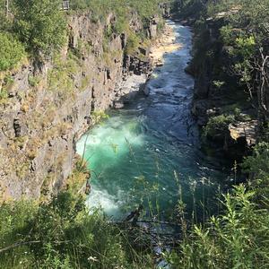 146-NP Abisko, kaňon