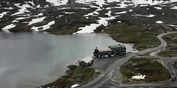 046-Djupvasvatnet, výjezd na Dalsnibbu