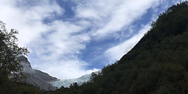 010-Briksdalsbreen, cestou k ledovci