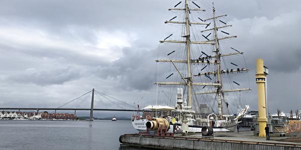 033-Stavanger, školní plachetnice Fryderik Chopin