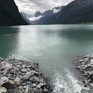074-Briksdalsbreen, cestou k ledovci