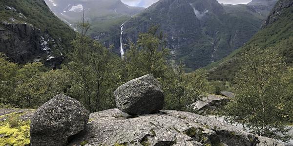 078-Briksdalsbreen, cestou od ledovce