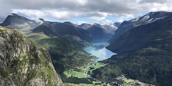 084-Loen, z lanovky na Hoven