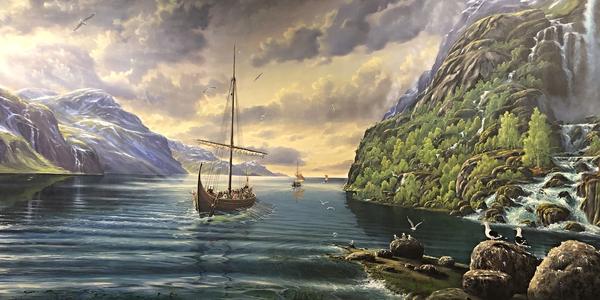 144-Lillehammer, interiéry skansenu Maihaugen