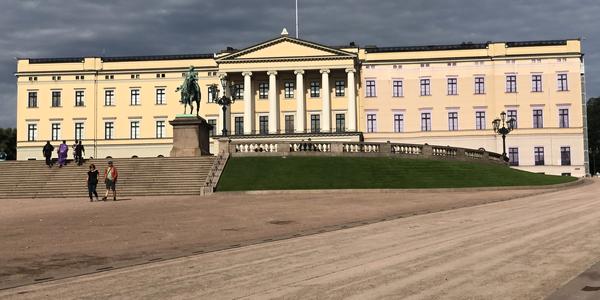 161-Oslo, královský palác