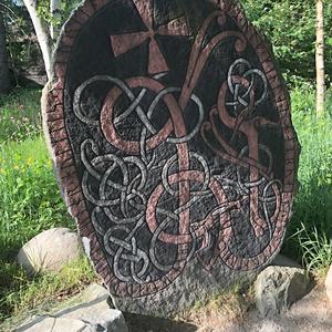 005-Stockholm, Skansen, připomínka vikingských dob