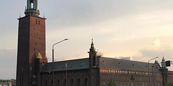 013-Stockholm v podvečer, Stadhuset