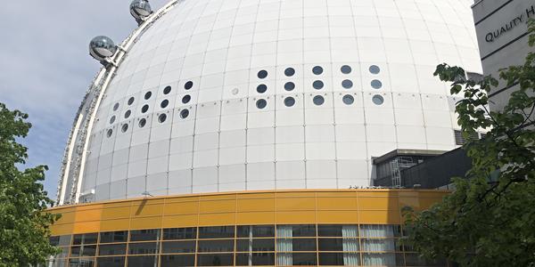 025-Stockholm, hala Globen se Skyview